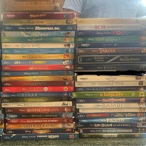 43 Disney Blu-Ray sets